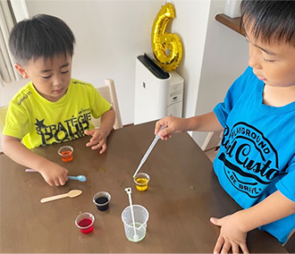 6歳と3歳の兄弟　Y様